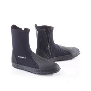 Akona 3mm Deluxe Boot with Toe and Heel Cap for Scuba Diving